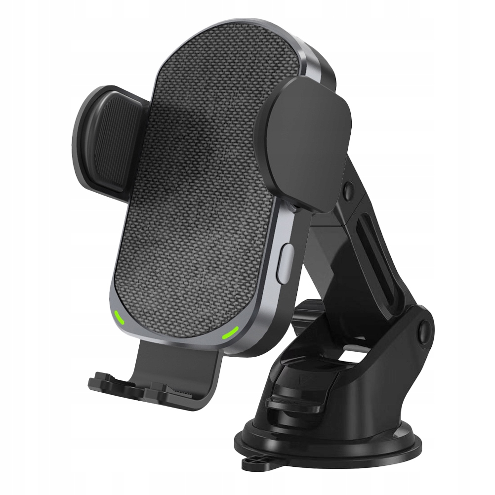 UCHWYT NA TELEFON KOMÓRKOWY UCHWYT SAMOCHODOWY ŁADOWARKA BEZPRZEWODOWA