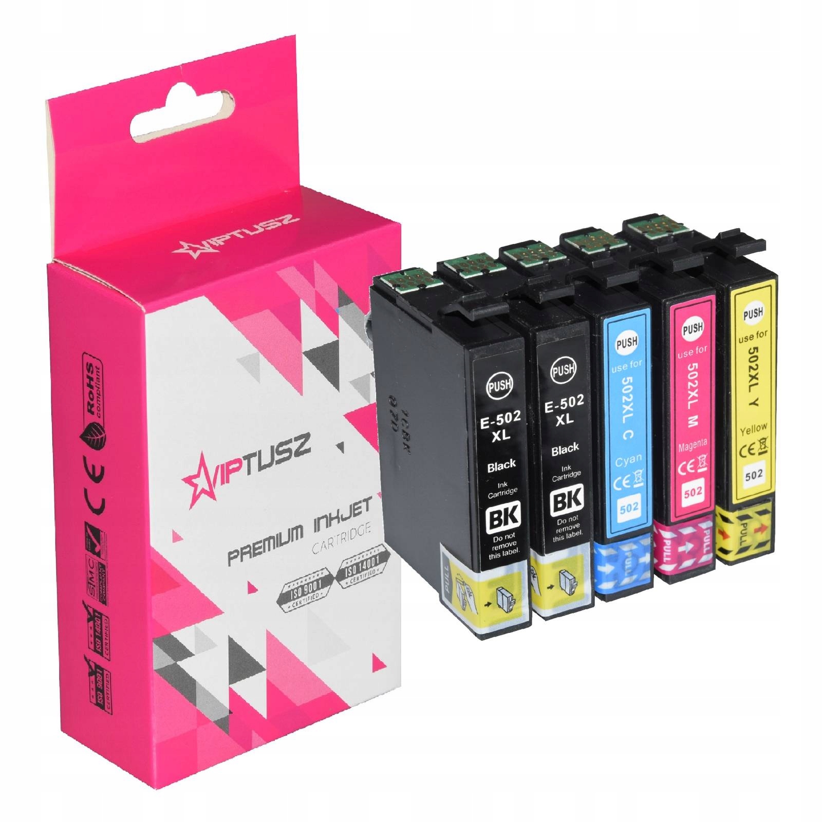 

5x Tusze Do Drukarki Epson T502XL XP5100 XP5105