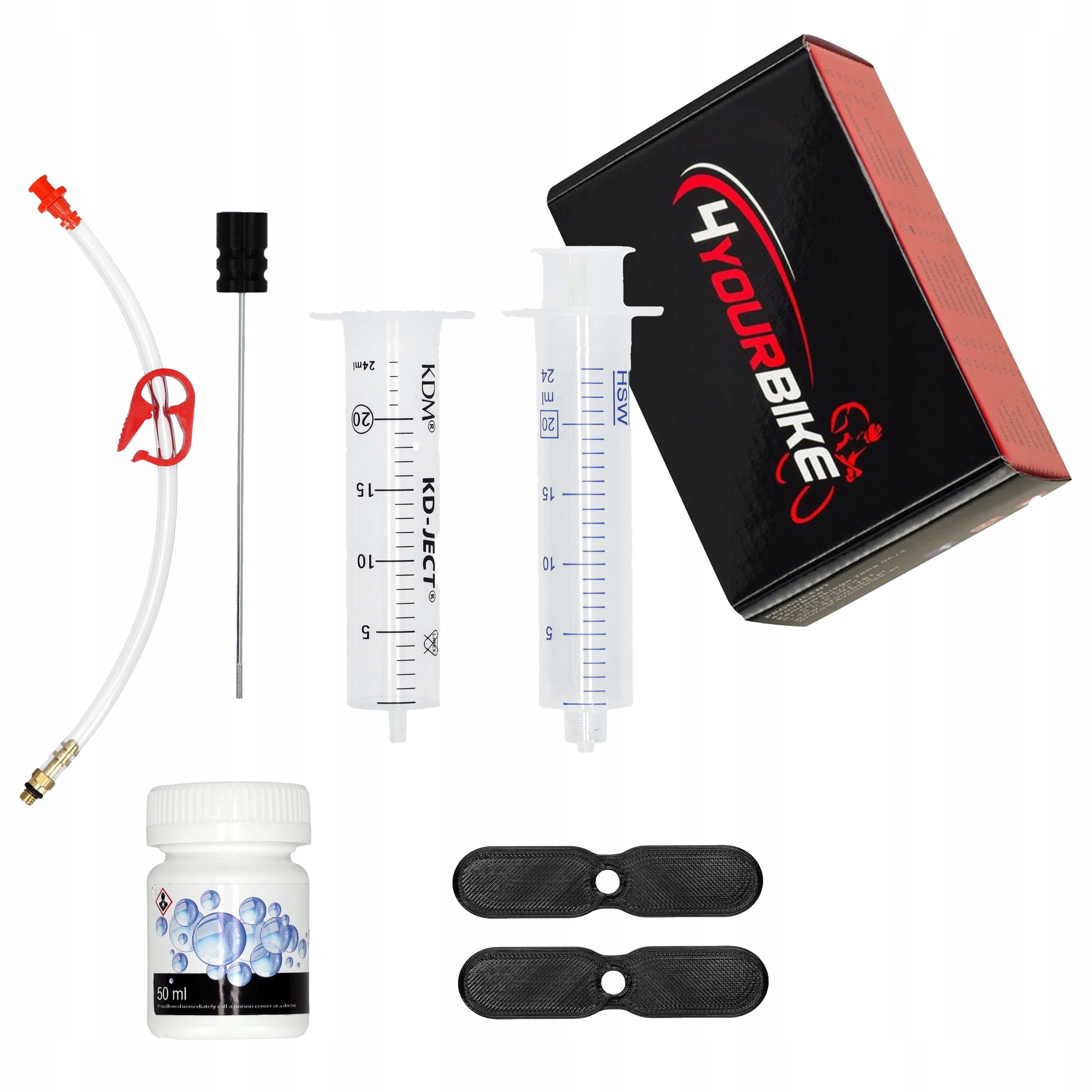 Zestaw do Odpowietrzania Hamulców Magura Tarczowych płyn Royal Blood 4YB