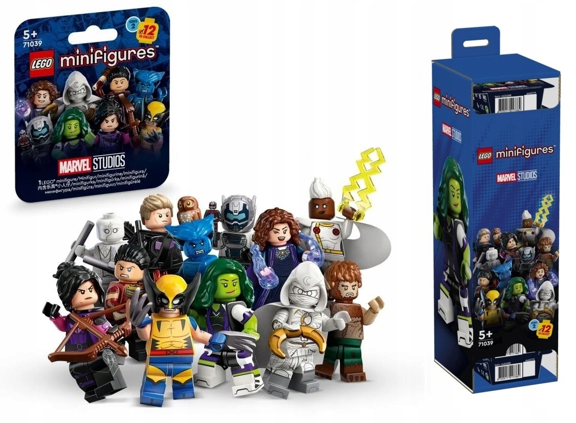 Lego Minifigures 71039 Minifigurki Zestaw Marvel Seria 2 komplet 12 figurek