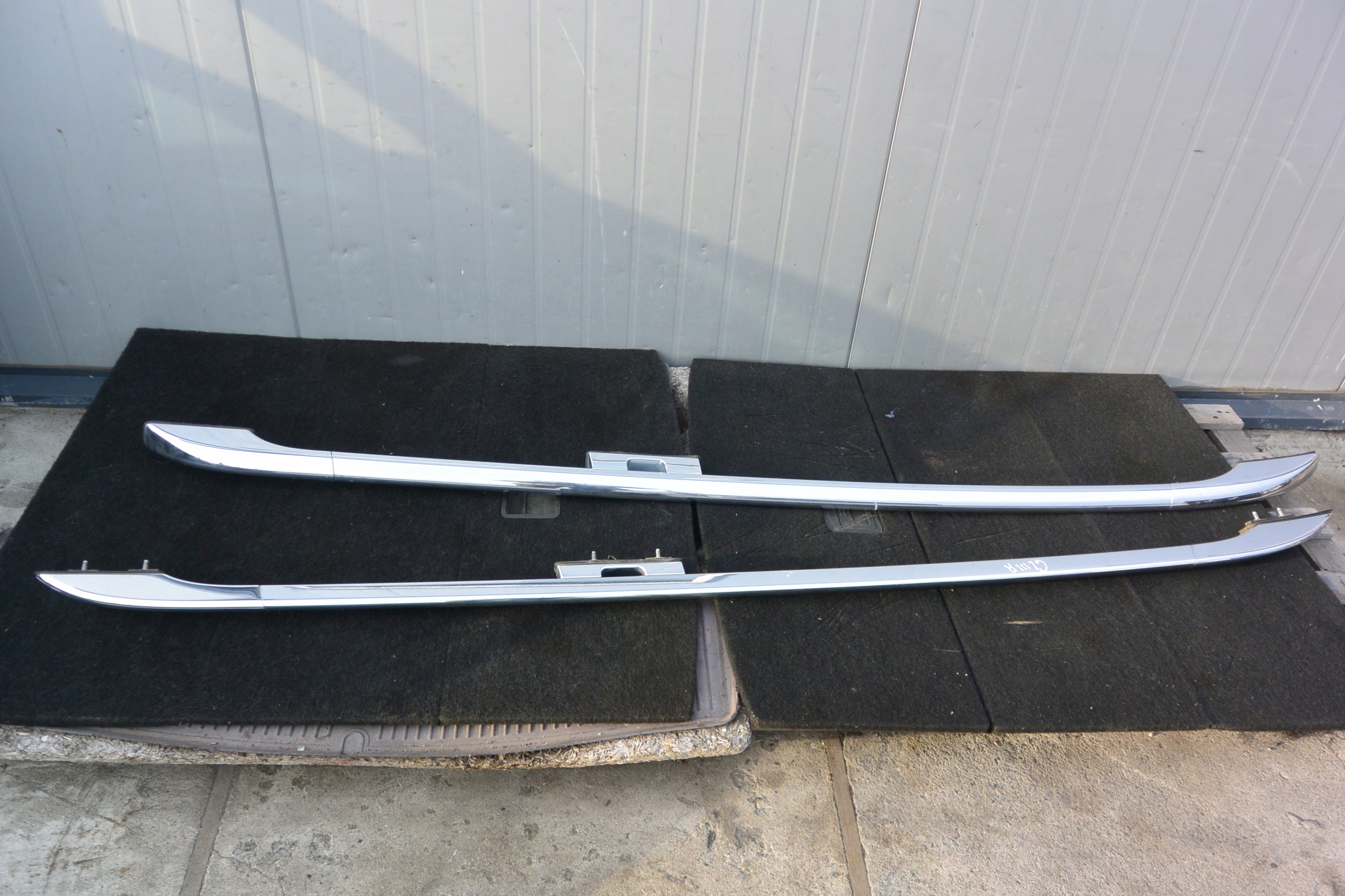 RELINGI DACHOWE KPL CHROM MERCEDES GL X164 LIFT