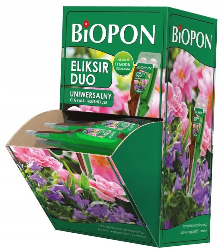 Biopon Univerzální Hnojivo Elixír 35 ml x 36 ks Aplikátor Duo