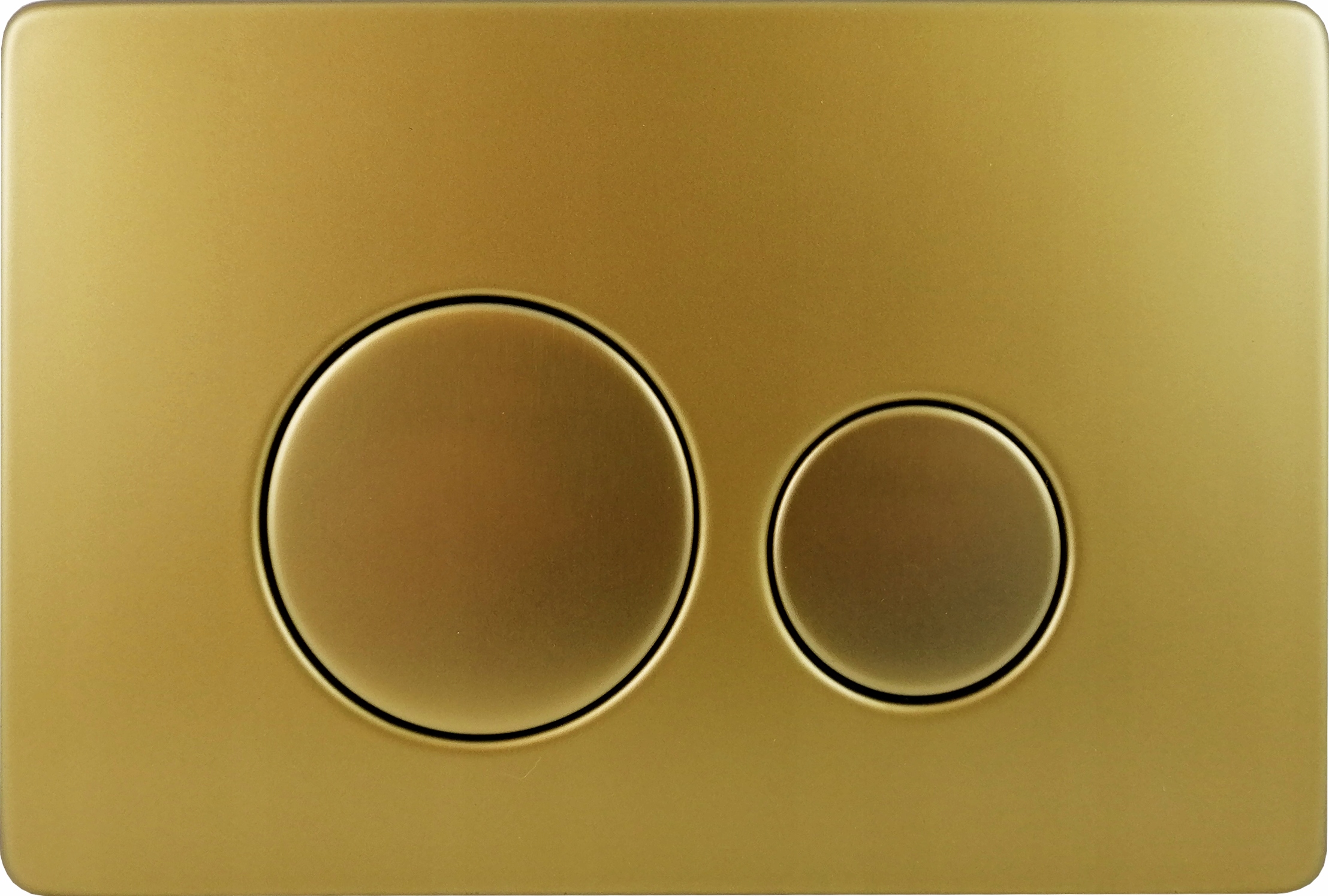 Splachovacie tlačidlo Wc zlatej ocele pre Geberit Duofix Sigma UP320 UP720