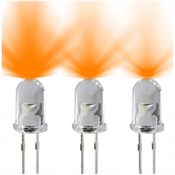 

Diody Led 5mm Płomień Świecy 7 Kolor Migające x10