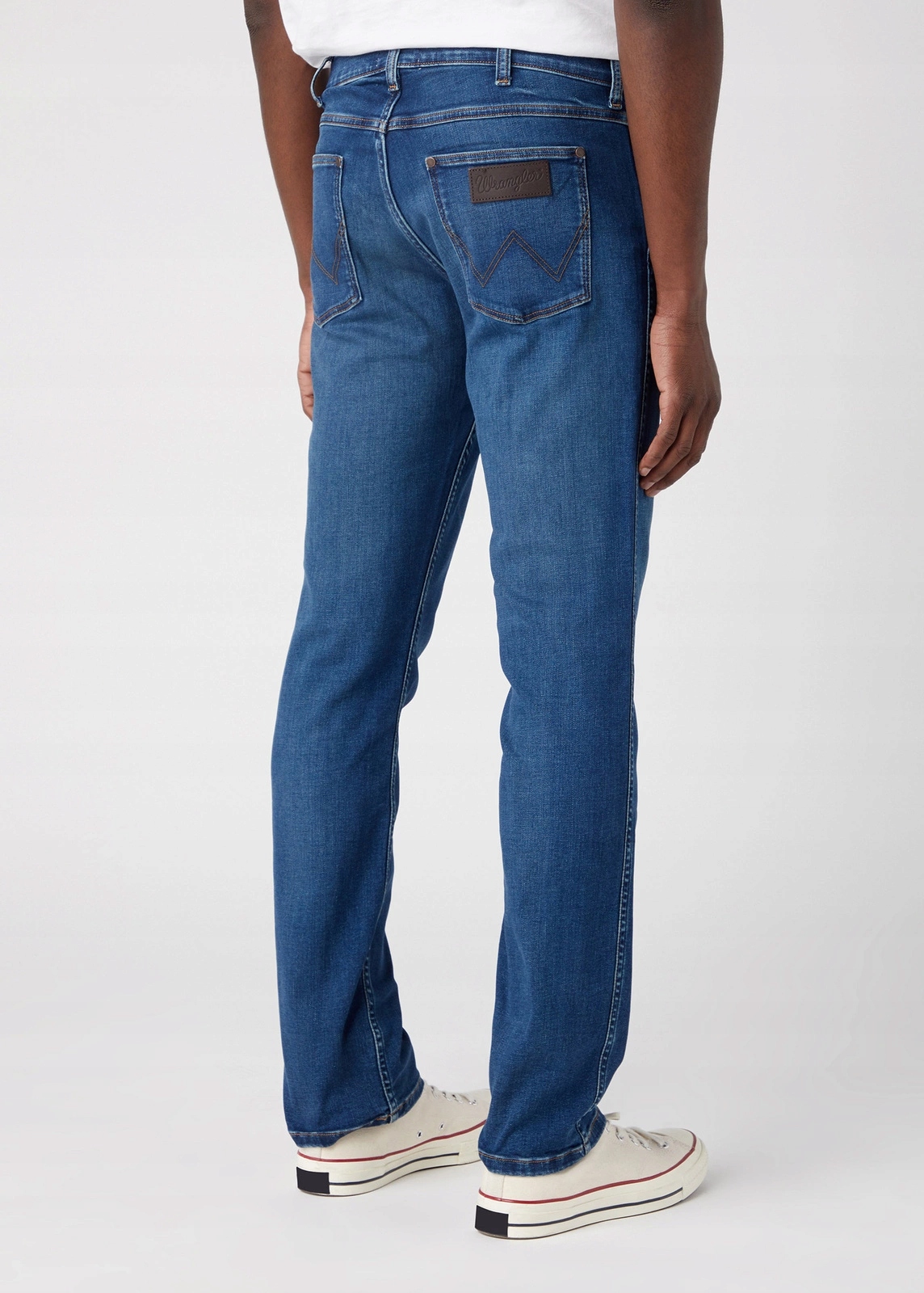 Pánské jednoduché džíny Wrangler Greensboro Verve 112341412 40/36