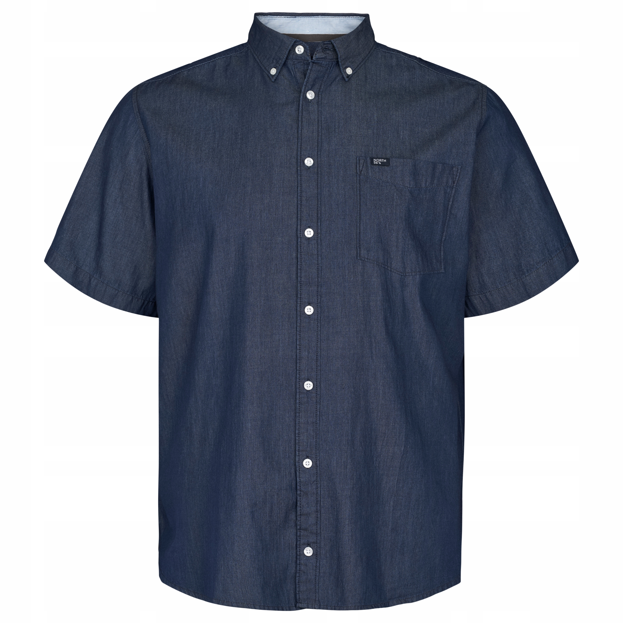 North 56°4 Velké Rozměry Džínová Košile 5XL 170 cm