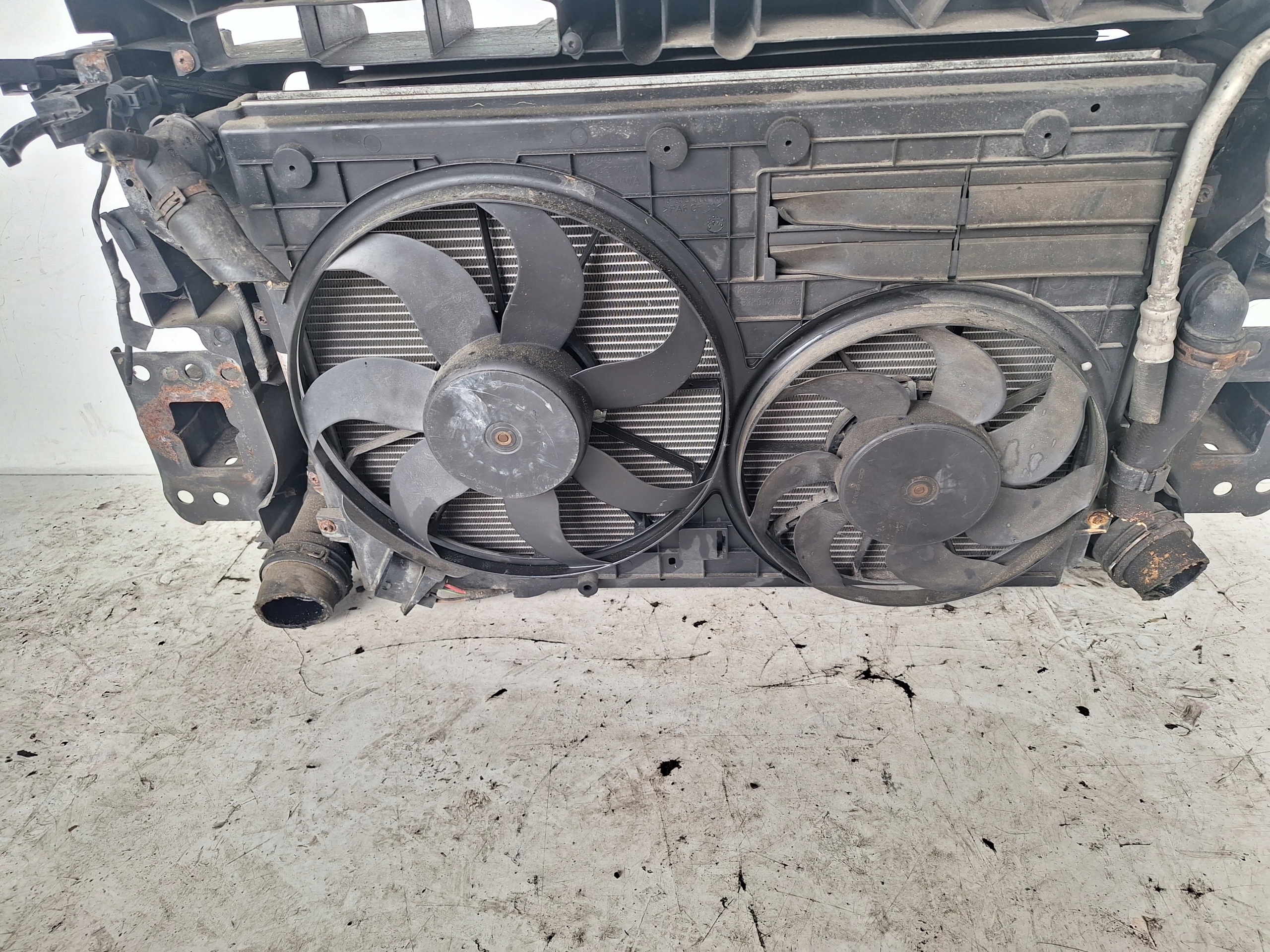 VOLKSWAGEN TIGUAN and 5N0 08-11 support panel for radiators 2.0 TDI PD