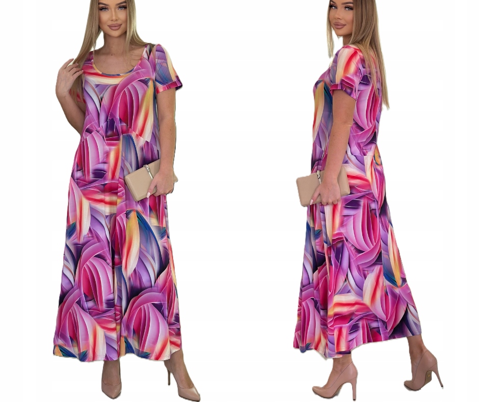 Aleks – Amanda II – modernistický, vzdušný tisk – 40