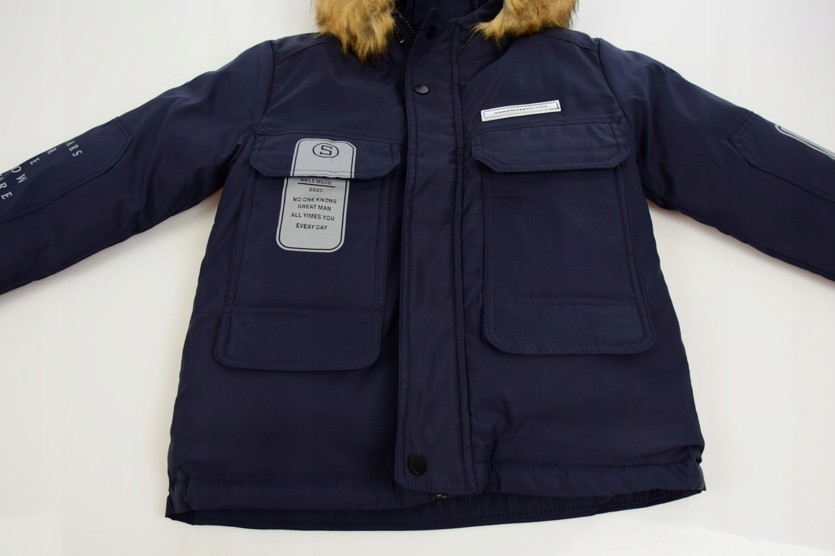 kurtka ZIMOWA 2130G4 PUCHOWA NA MISIU 122/128 Wiek dziecka 7 lat +