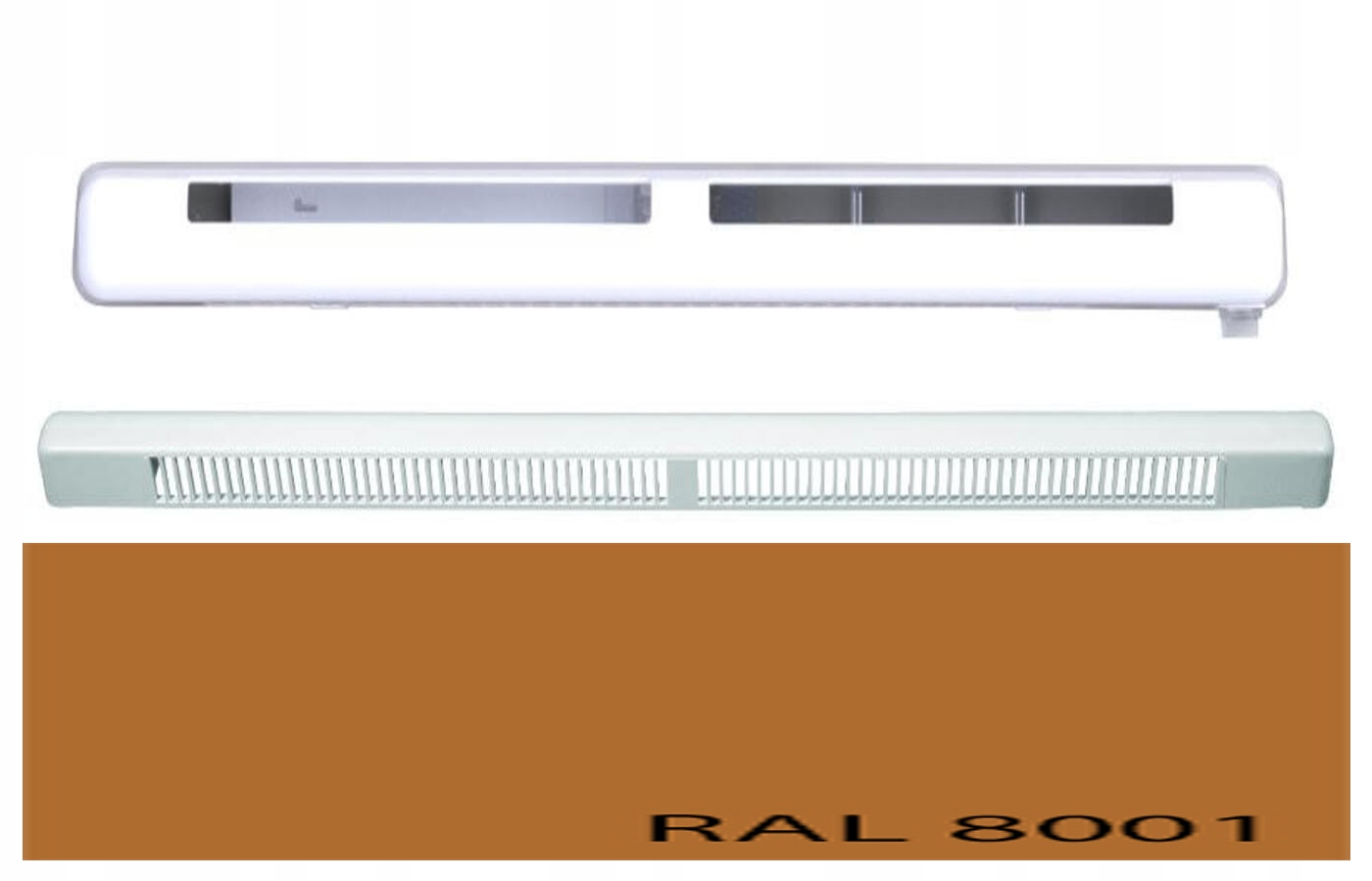 Ventec Vt-h 112 hygrosterovaný ventilátor Bílý/zlatý Dub RAL8001 komplet