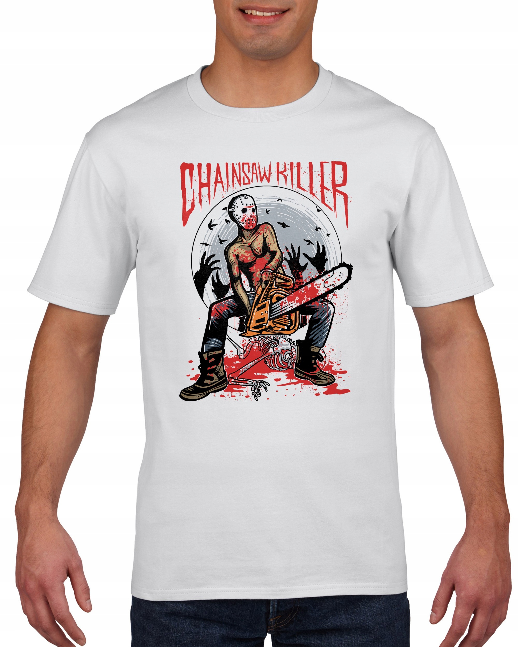 

Koszulka męska Chainsaw Killer Pila Mechanicz L