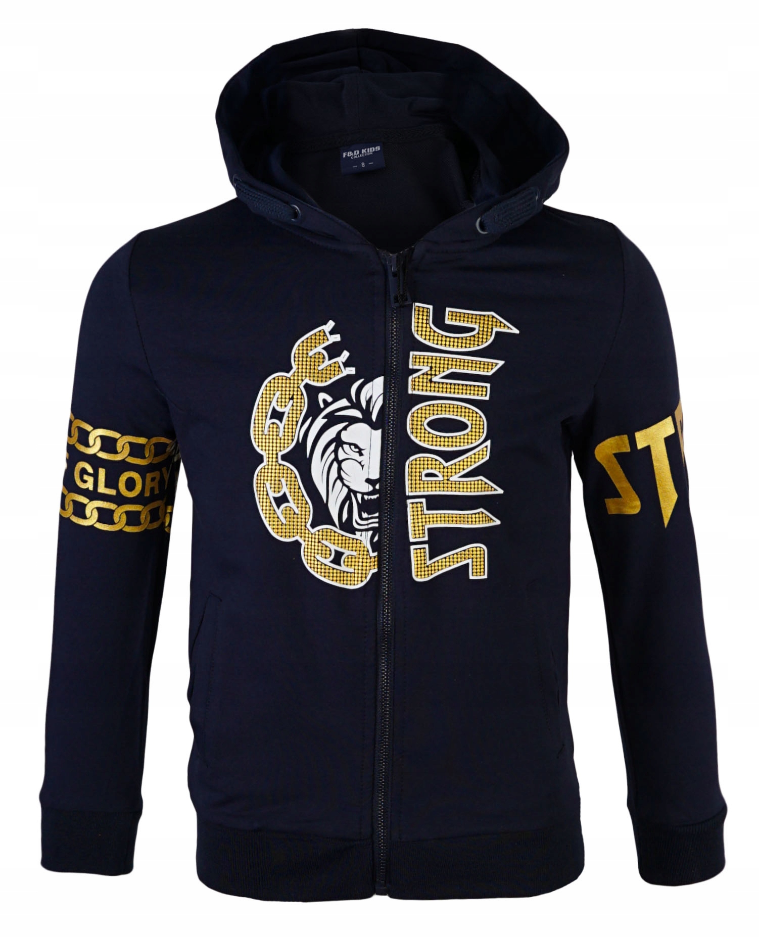 

Chłopięca bluza rozpinana 2208 Strong Gold 134