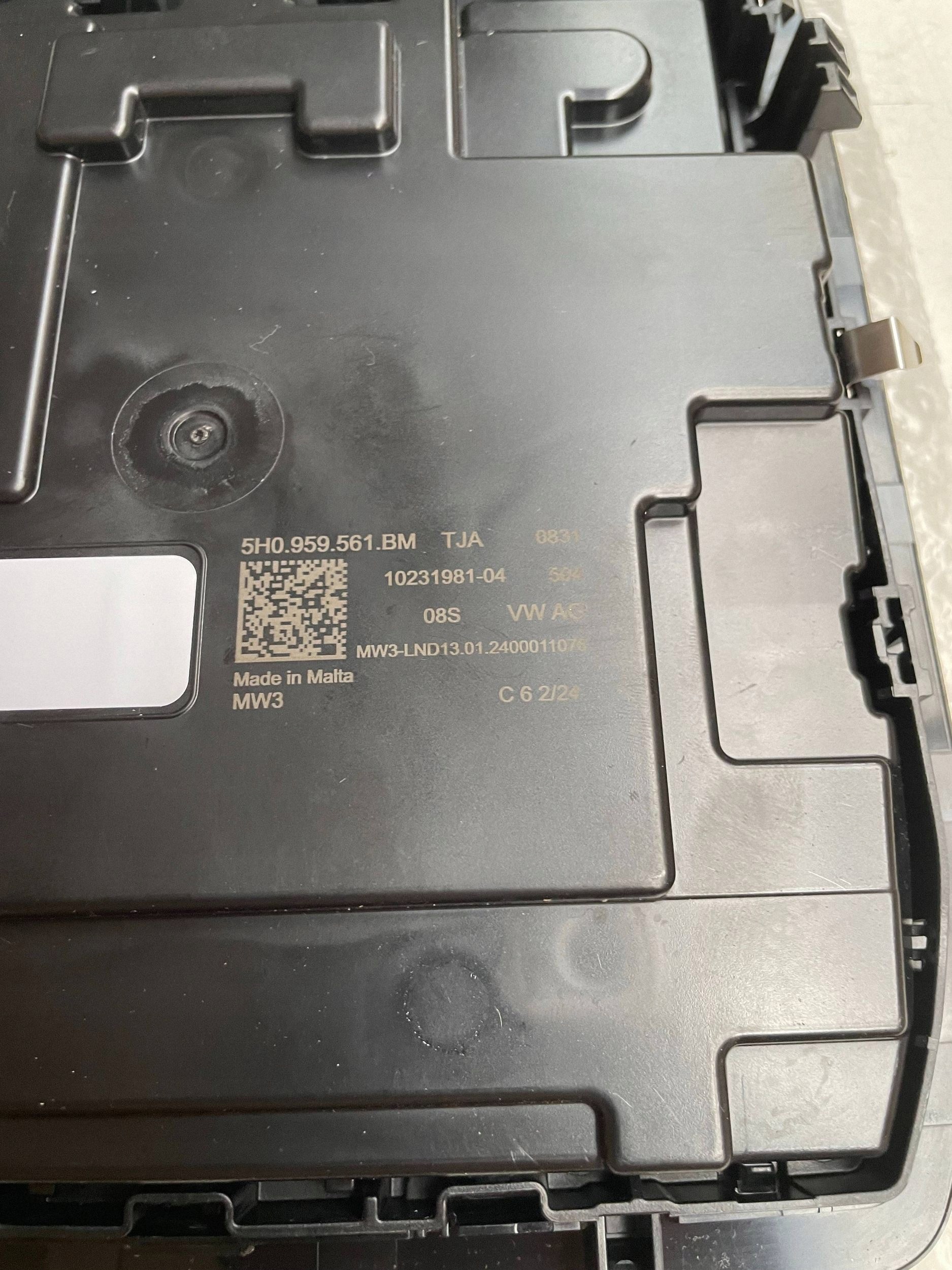 5H0959561BM light sufitowa front Volkswagen Caddy !J
