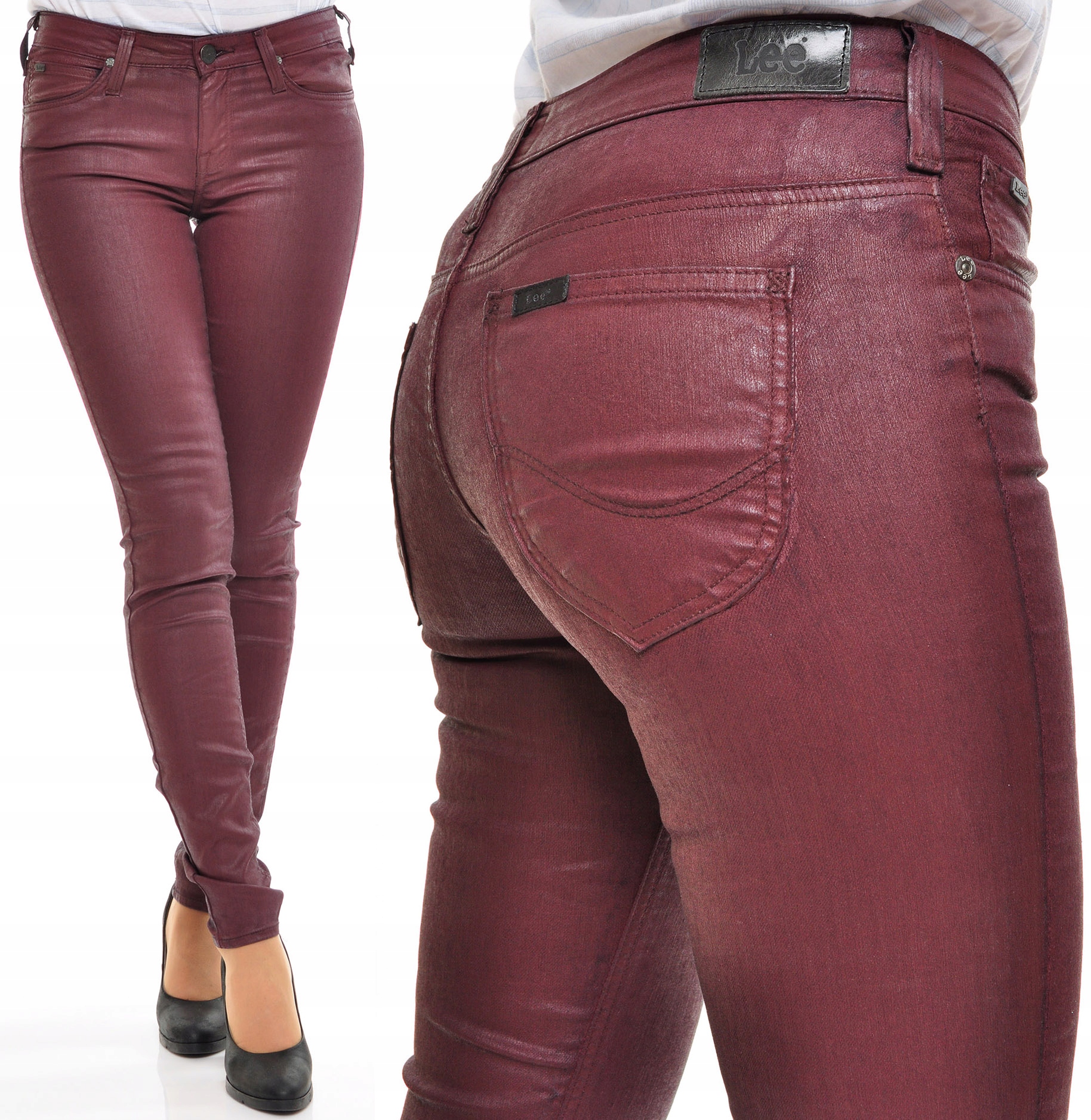 

Lee spodnie Regular skinny Scarlett _ W28 L33