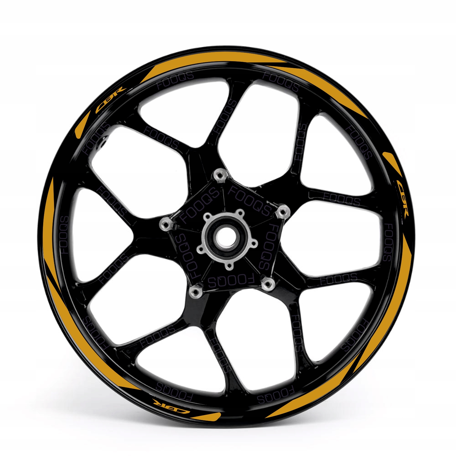 Samolepky Na Ráfky Juula Pro Honda Cbr 1100 XX Blackbird Zlaté