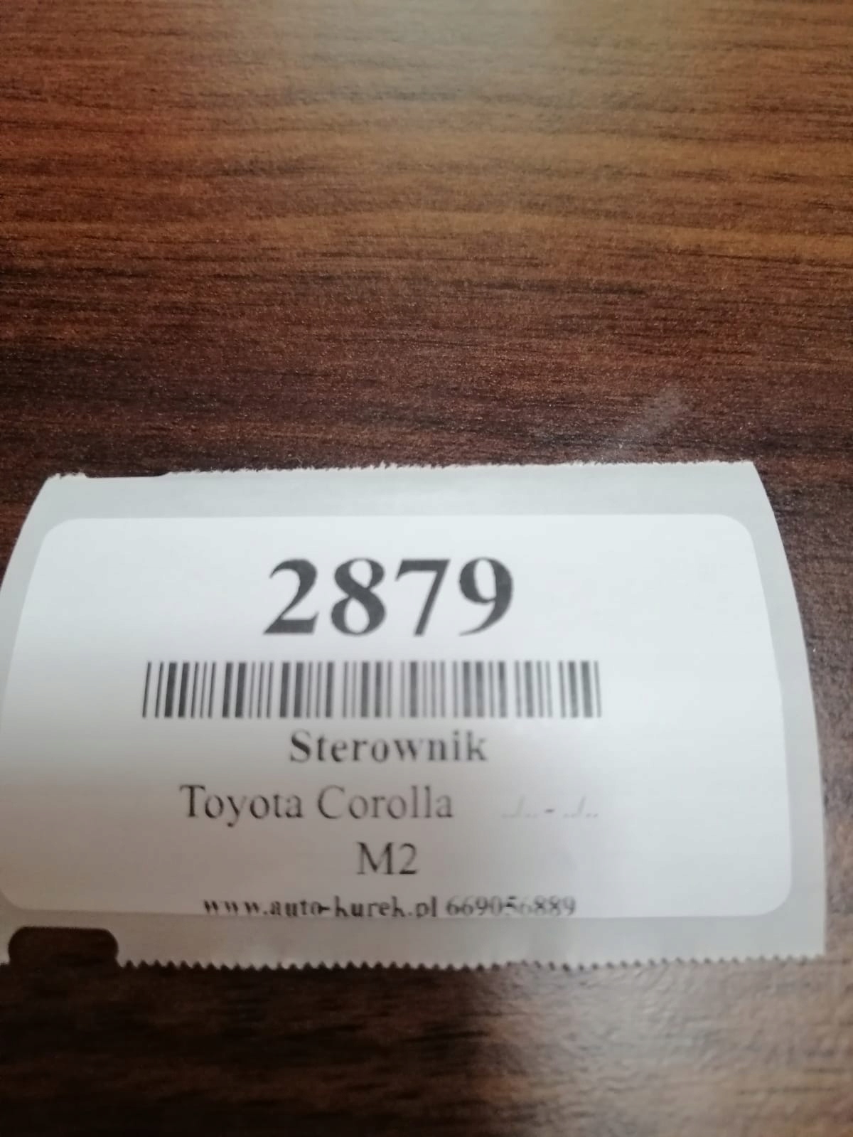 TOYOTA COROLLA control unit 89661-1A410
