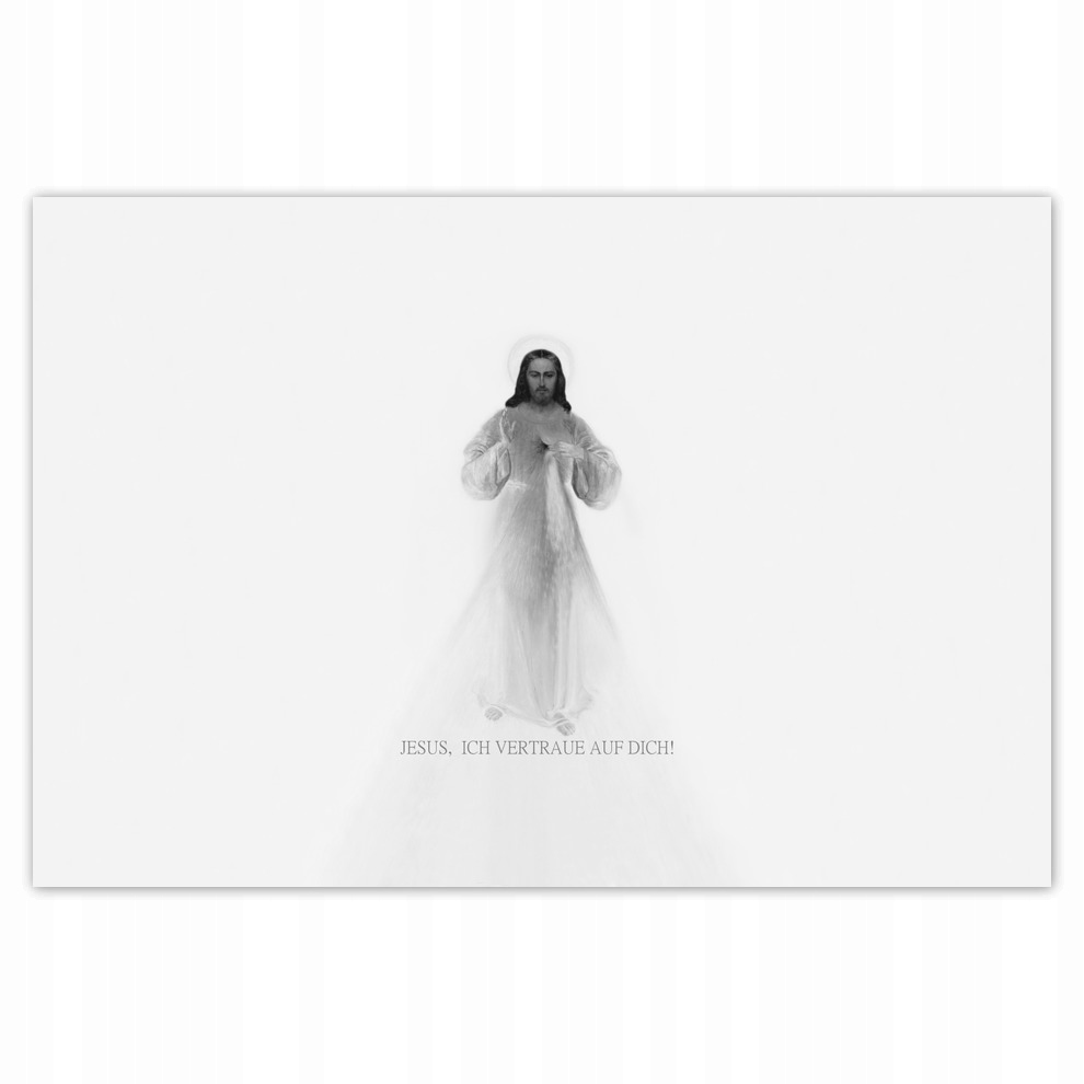 

Plakaty 185x125 Jesus Ich vertraue Dich