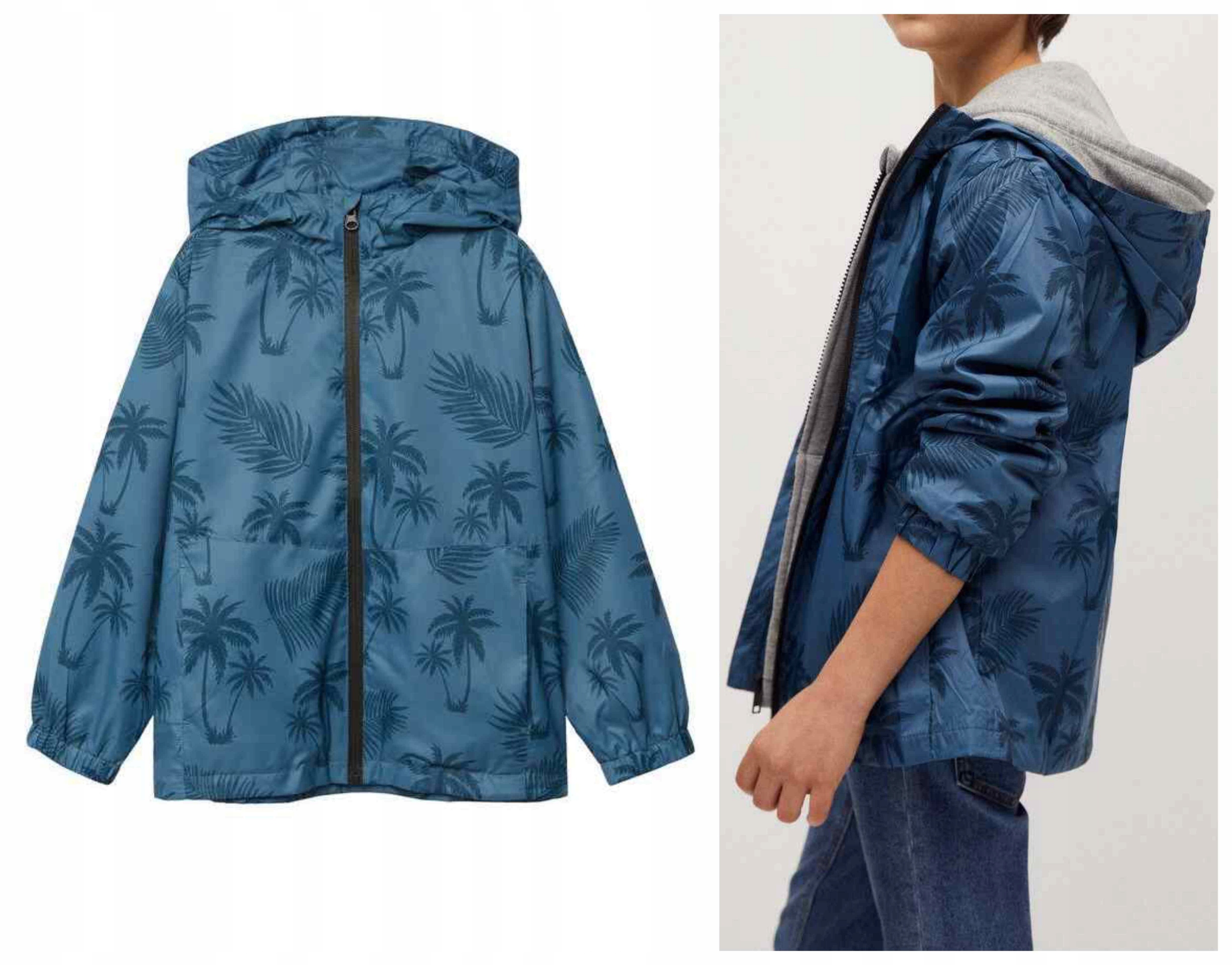 

Mango kurtka wiatrówka dla chłopca palmy 122