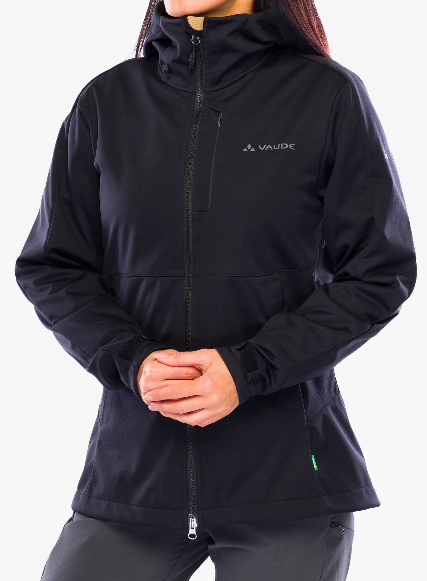 Dámská softshellová bunda Vaude All Year Elope Softshell II černá 40 (M)