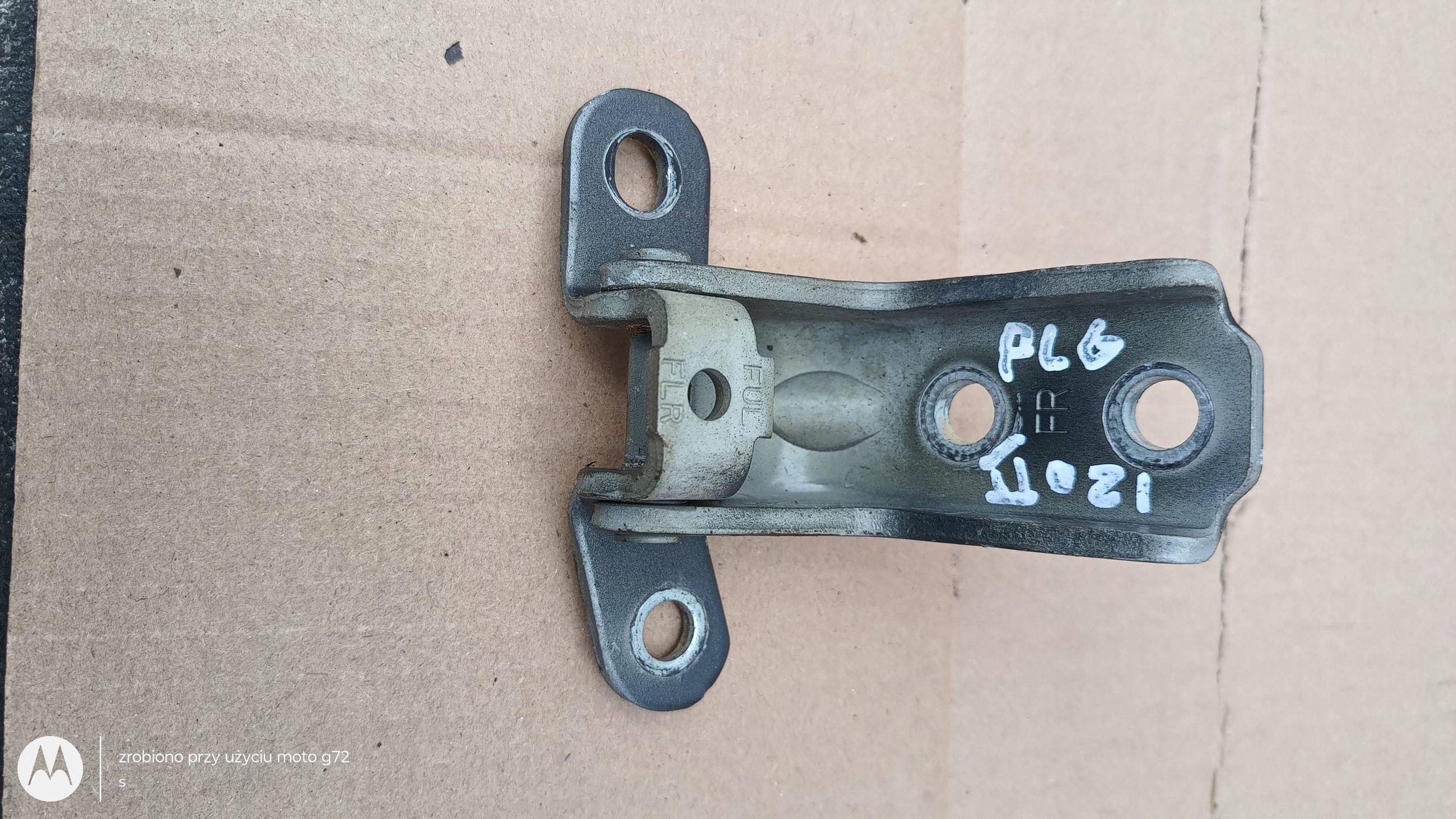HYUNDAI I20 II 5D hinge door front front left upper 2014