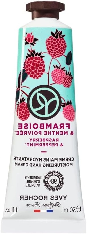 Hydratační Krém Na Ruce Veganské Složení Malina A Máta 30 ML