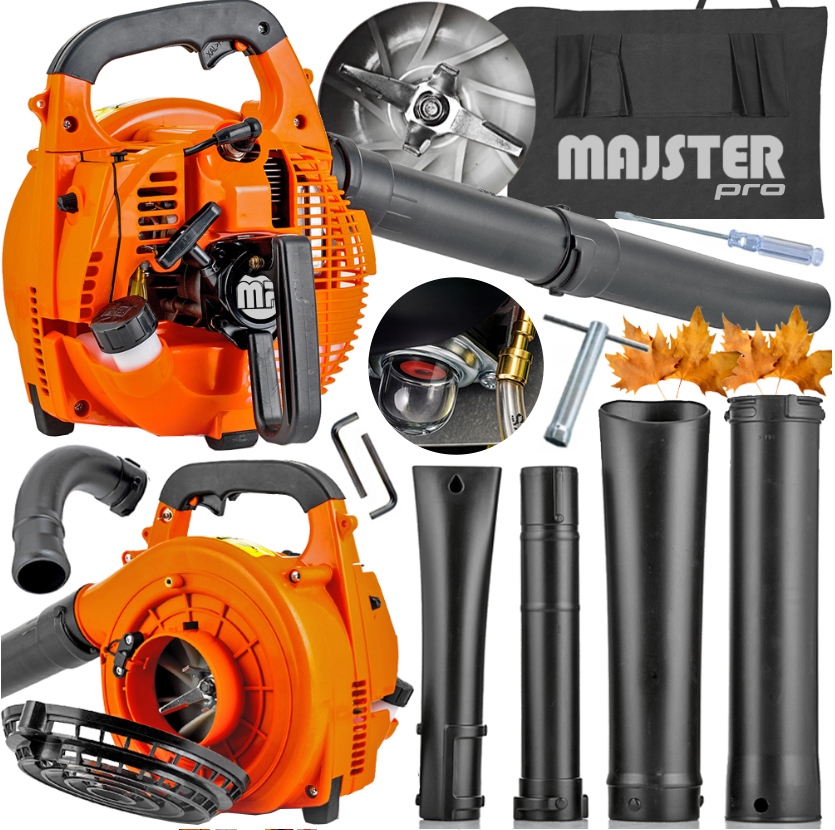 Foukač Vysavač s Drtičem Listí MP0080 Majster