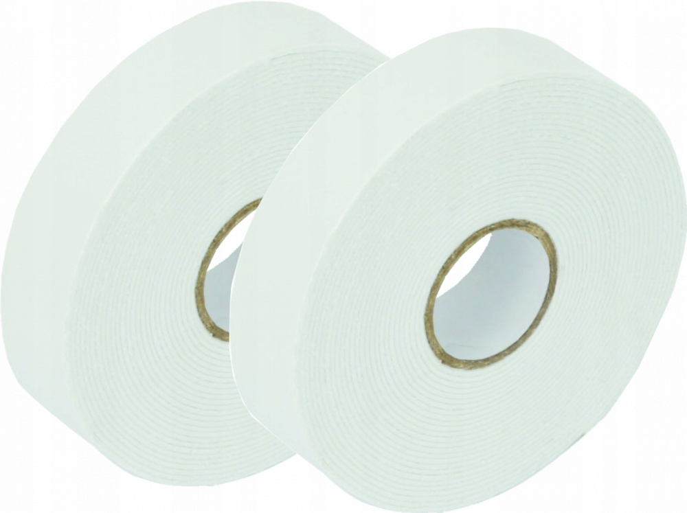 

Taśma dwustronna montażowa 18x5 Piankowa Biała x2