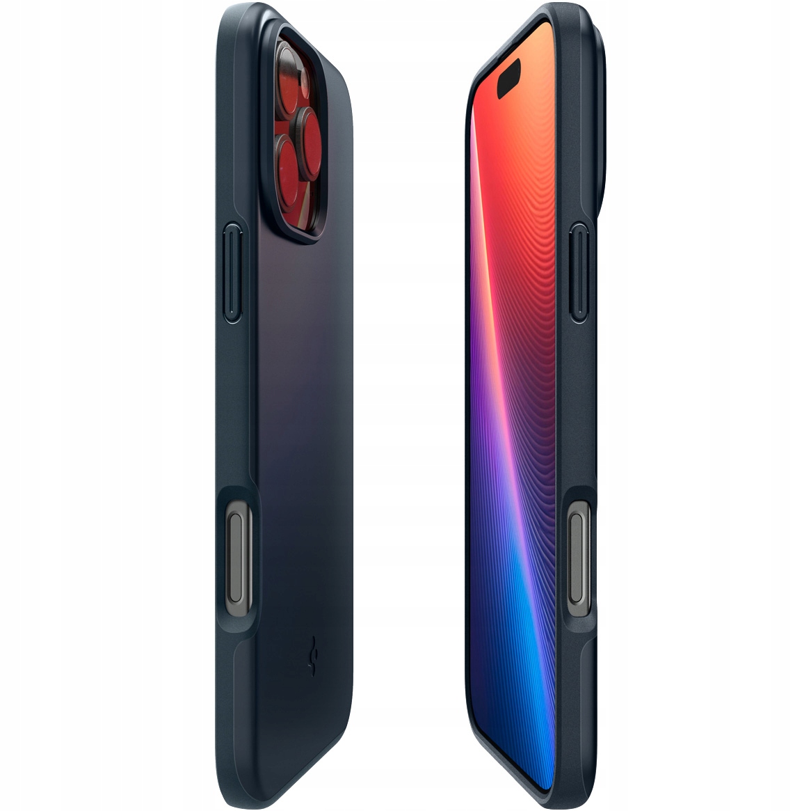 Etui Spigen Thin Fit MagSafe na iPhone 16 Pro ciemnoszare