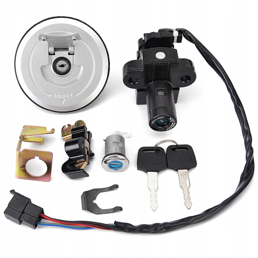 Honda Xrv 750 Africa Twin RD07 Spínač Zapaľovania Palivová nádrž Zámok Kľúč Set