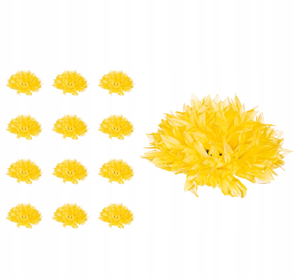 

Chryzantema Aster główka żółta 12 sztuk wiązanki