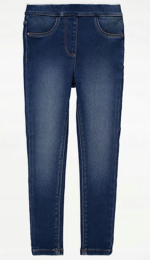 Legginsy George imitacja jeans 146/152 jeansy