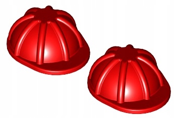 

Lego Kask Ochronny/Budowlany (3833/383371) x2