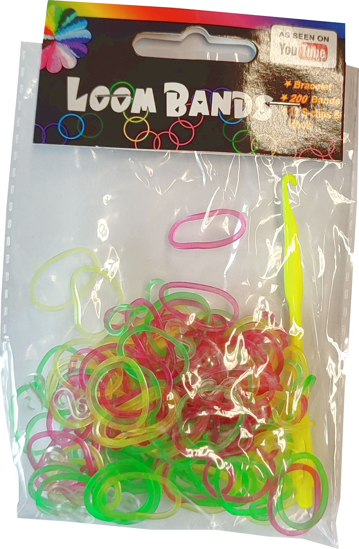 

Gumki do robienia bransoletek Loom Bands 200szt