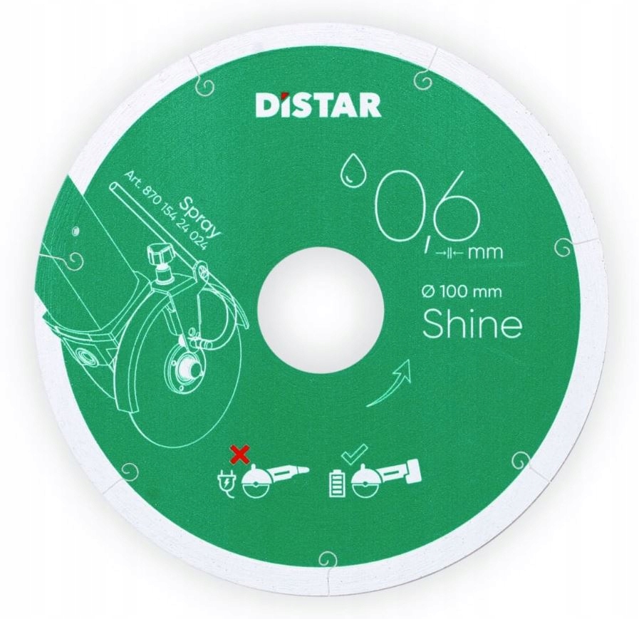 Diamantový Kotouč Shine 101.6*0.6*5*22.23