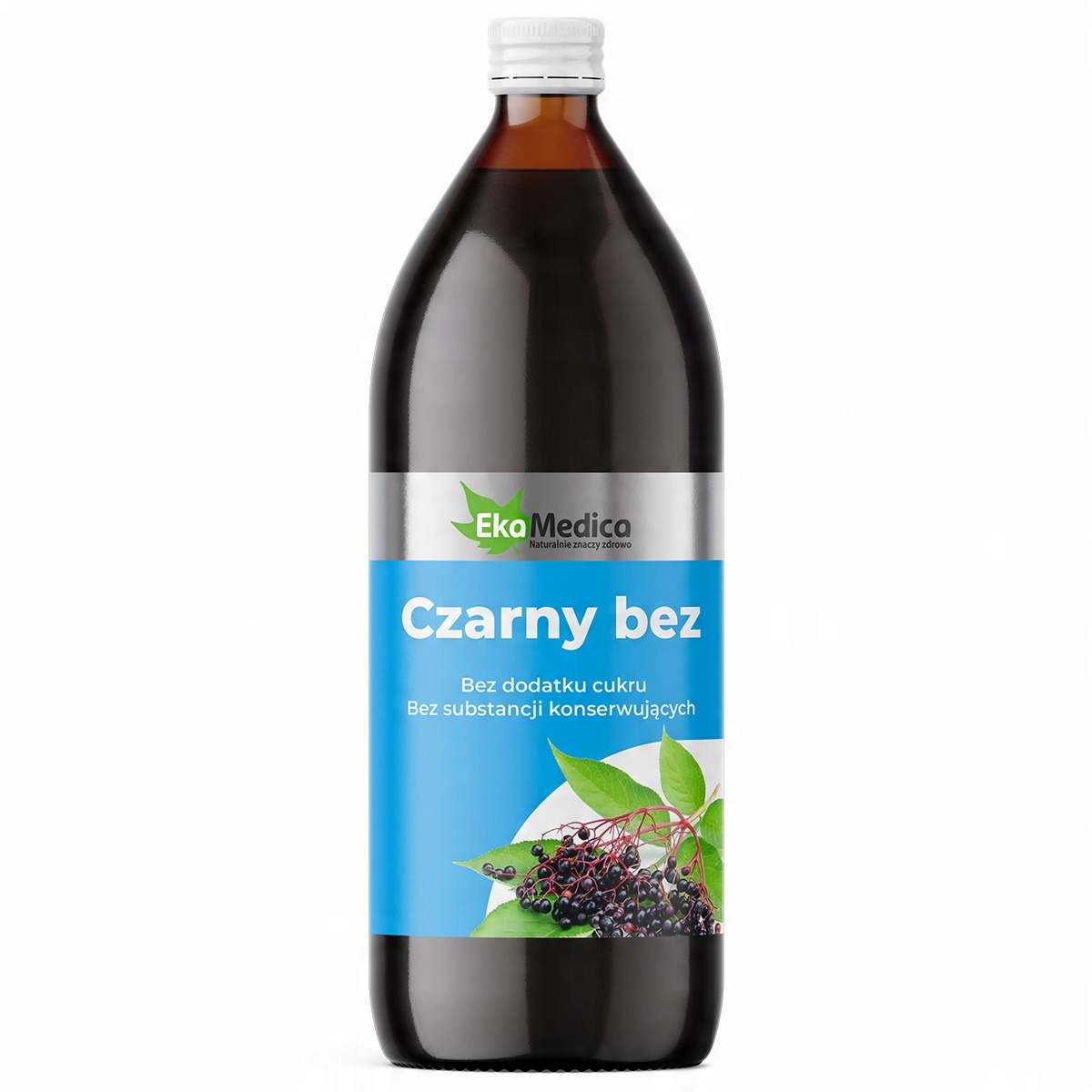 

Ekamedica Czarny bez sok 100% 1000 ml