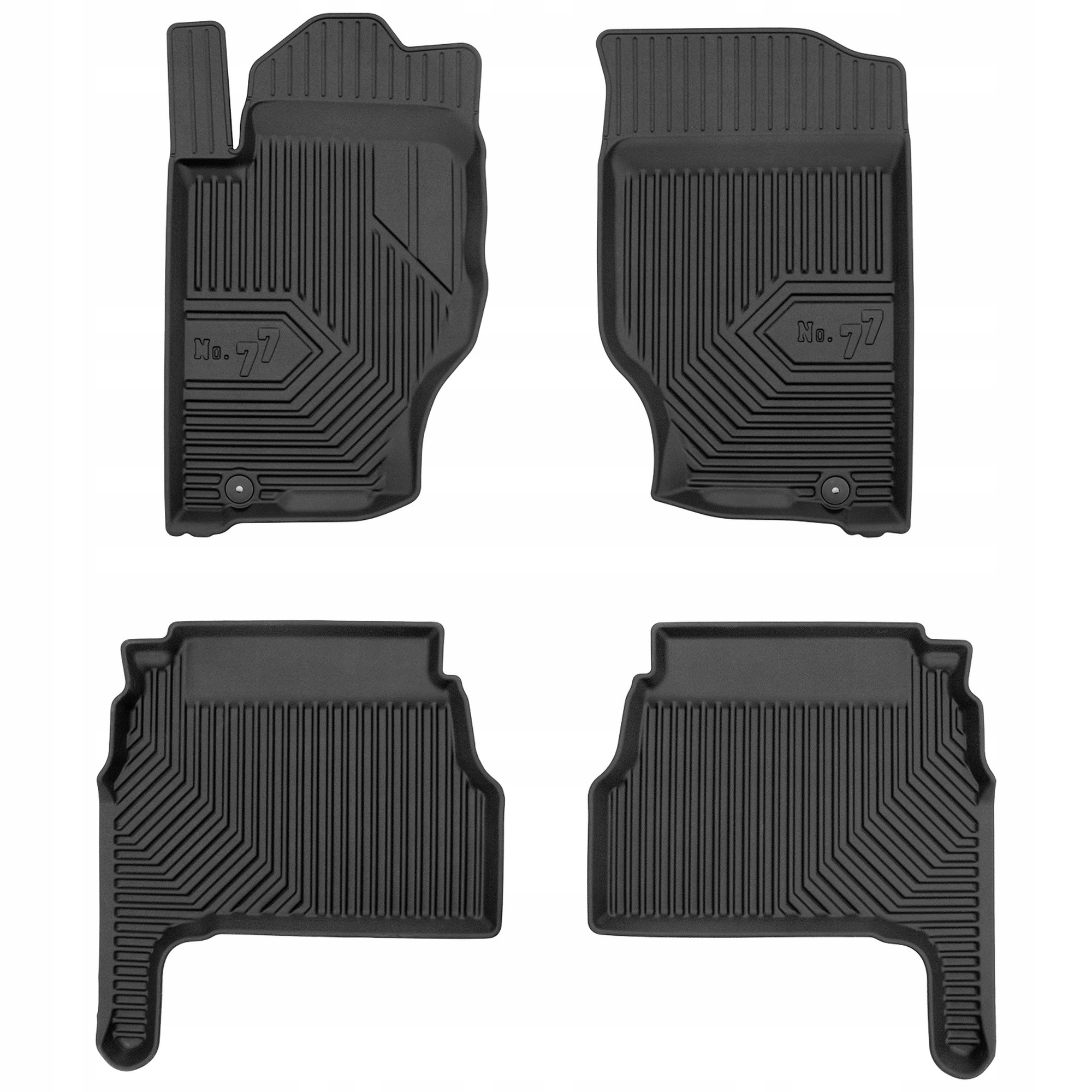Gumové koberce č.77 Kia Sorento I 2002-2009