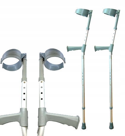 

Kule inwalidzkie z Obejmą RF-210 2 szt. Aluminiowe