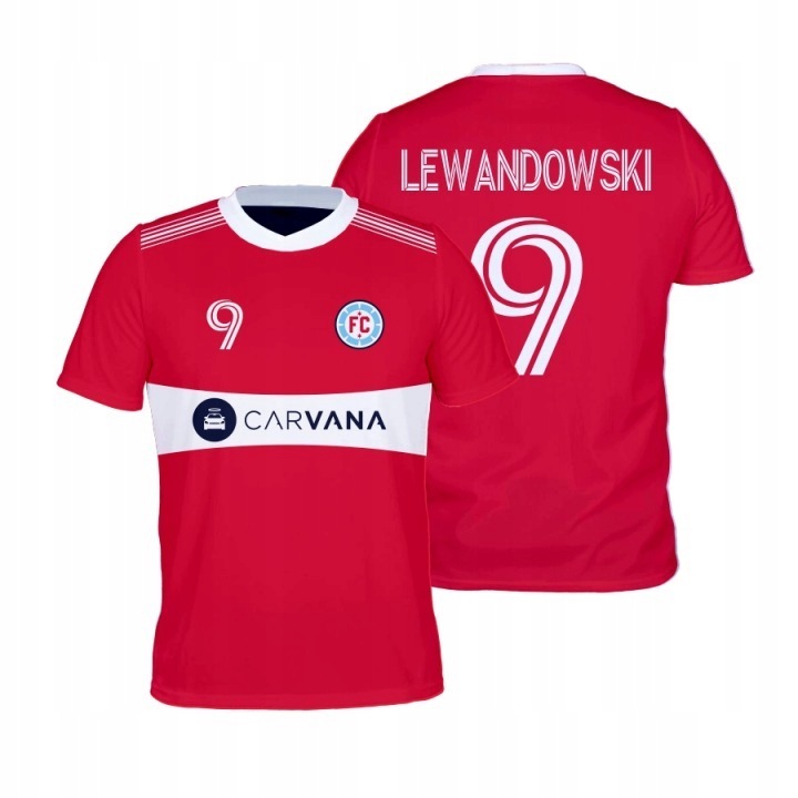 Lewandowski Chicago koszulka piłkarska t-shirt rozm. 128