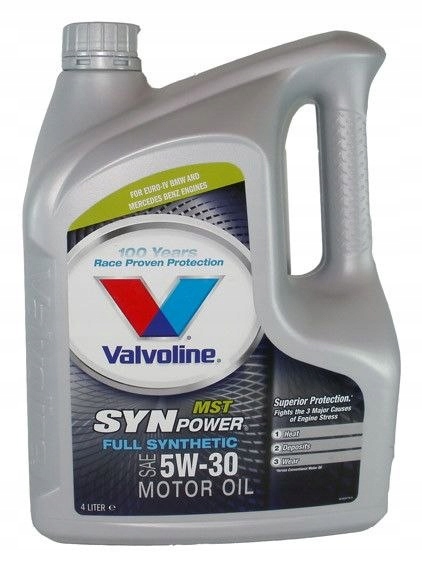 Motorový olej Valvoline Synpower Mst C3 5W30 4L