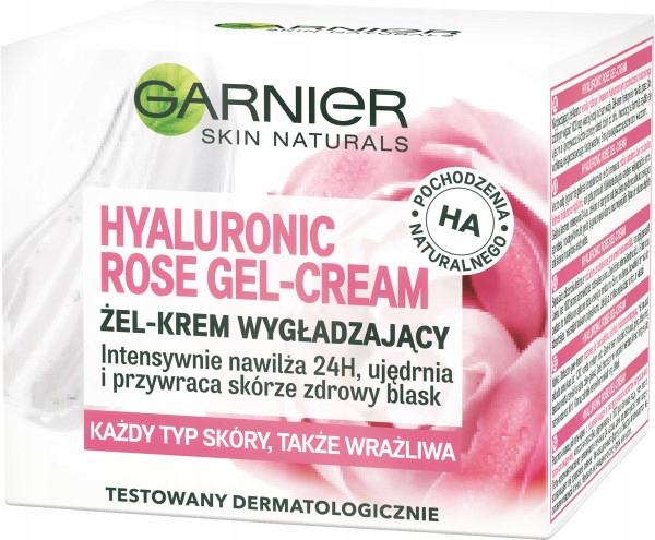 

Garnier Hyaluronic Rose Nawilżający żel krem 50 ml