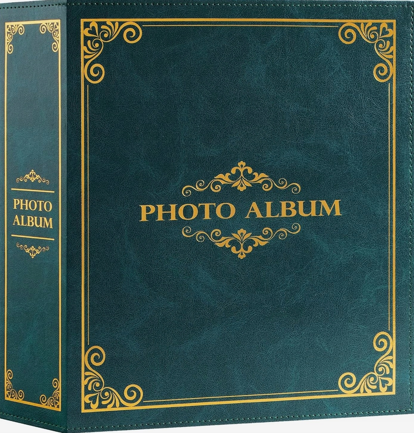 Album Na Zdjęcia 1000 Kieszeni Zielony 10X15 Duży Klasyczny Album