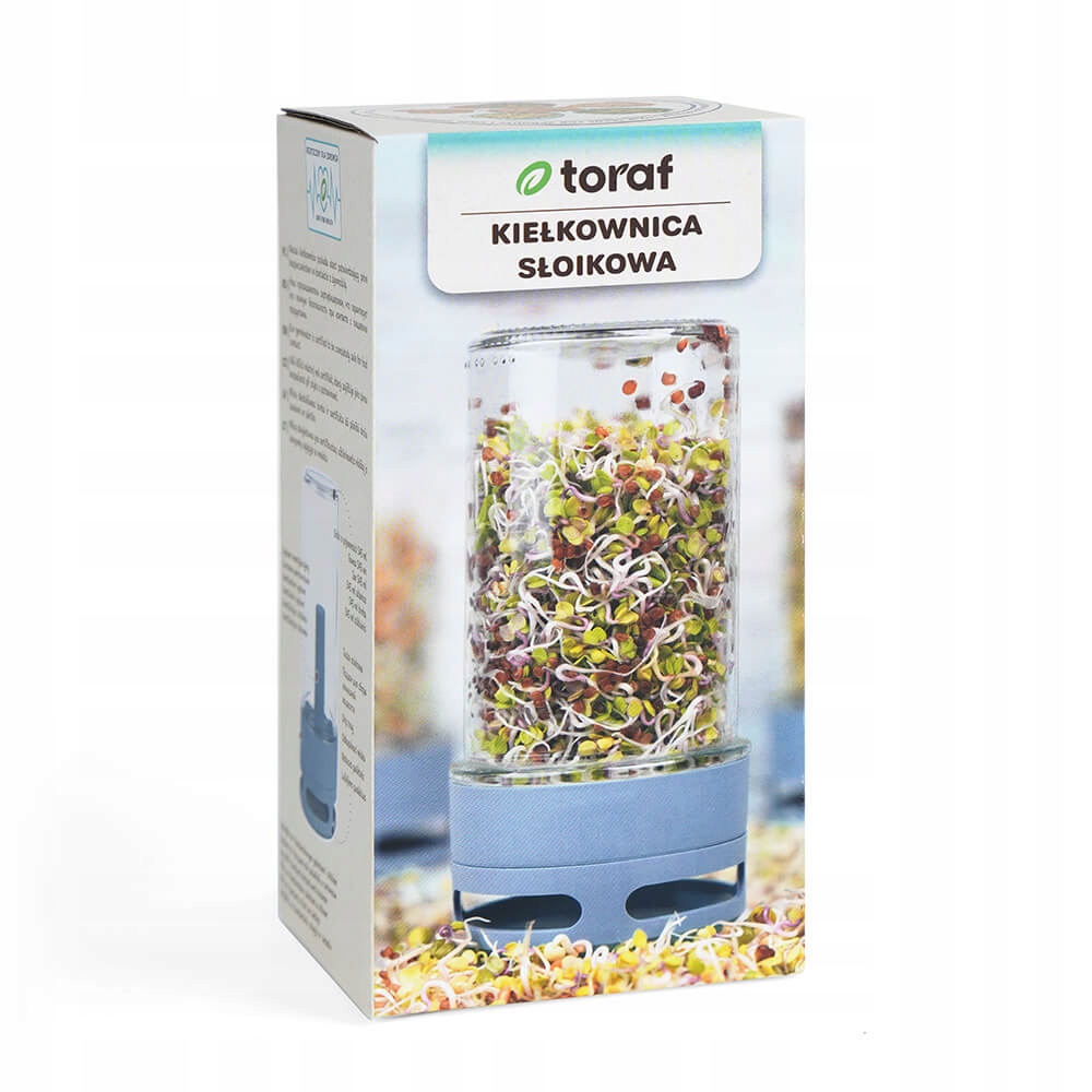 Klíčková nádoba klíčky nádoba na pestovanie klíčkov doma Toraf 545ml