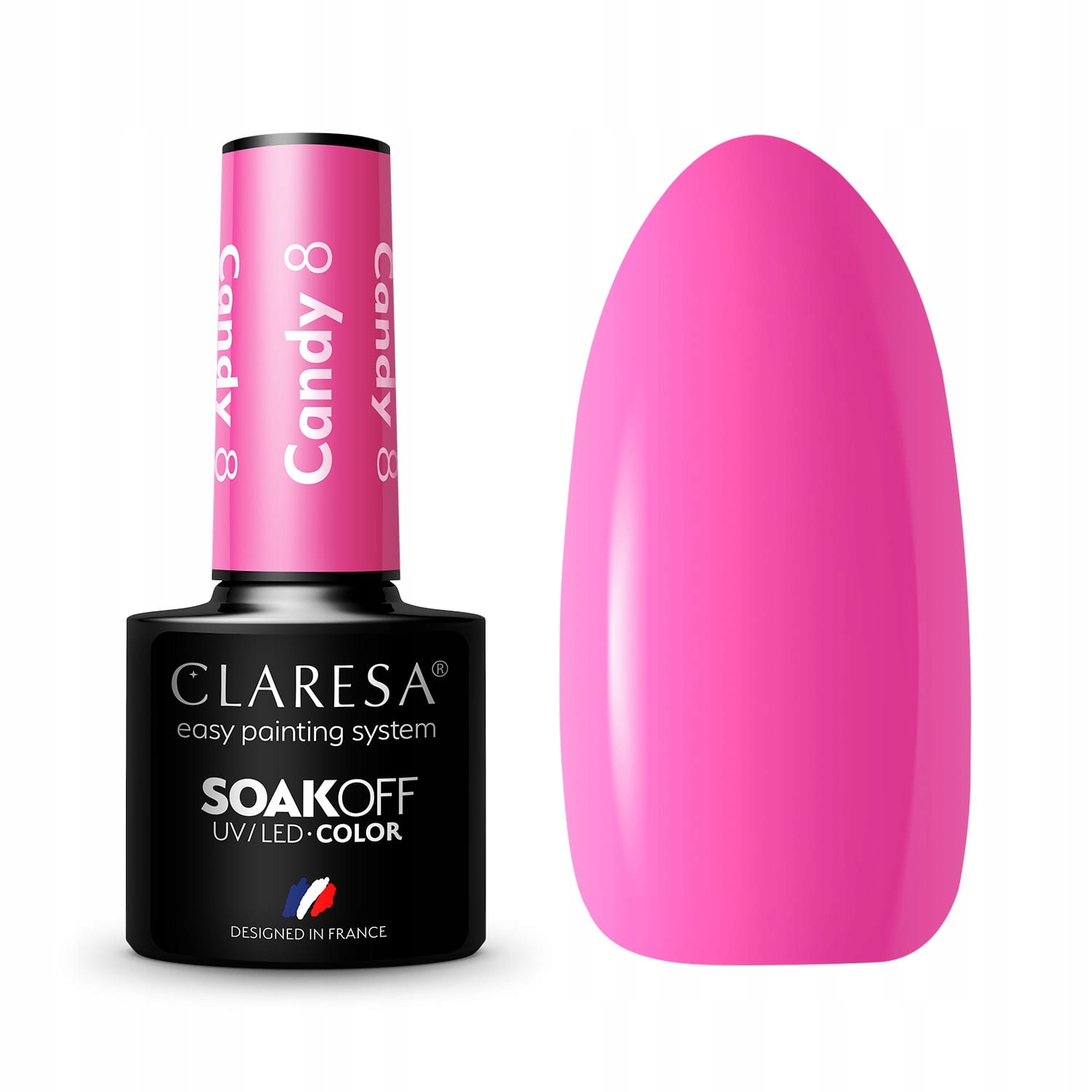 

Claresa Lakier Hybrydowy Candy nr8 5ml Hybryda