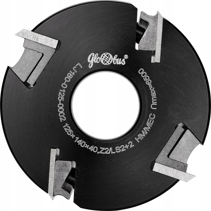 Globus Głowica do zaokrągleń fazowania 125x40x130 Marka Globus