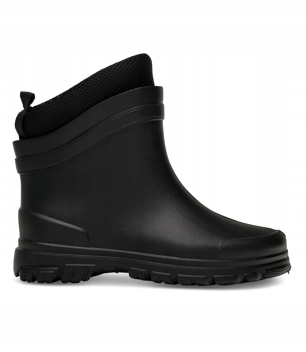 Kalosze ocieplane krótkie piankowe EVA r. 45 LEKKIE czarne