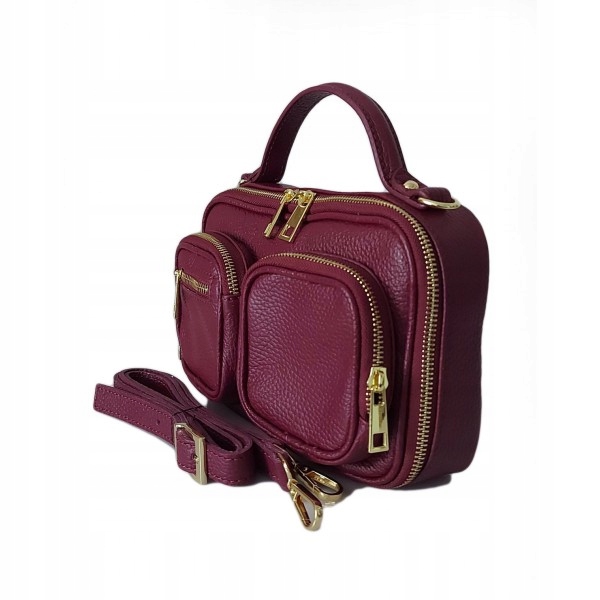 Exkluzivní A Zároveň Praktická Kožená Taška V Netradiční Barvě