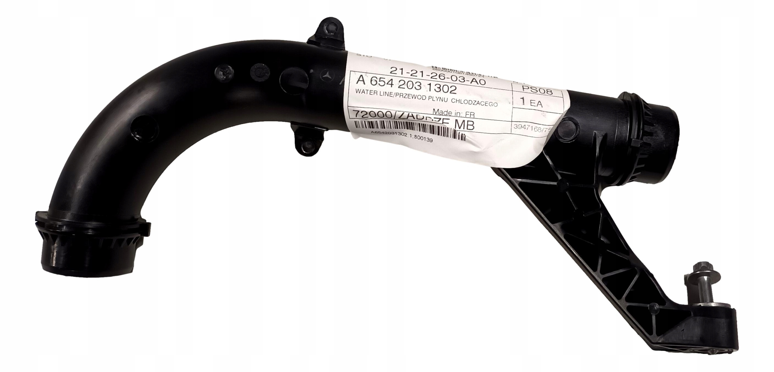 Mercedes Diesel OM654 Váza chladicího potrubí chladicí kapaliny Oe