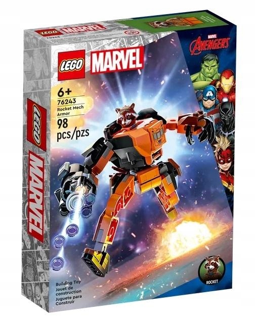 

Lego Heroes 76243 Mechaniczna Zbroja Rocke..