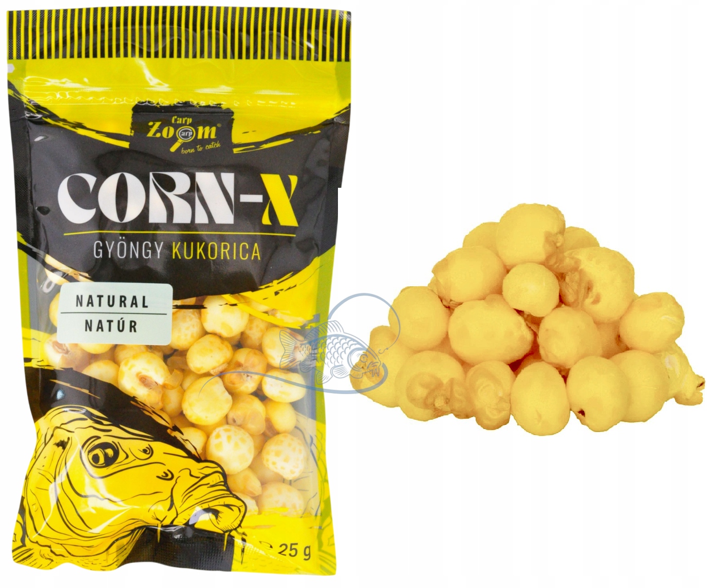 Naturalna Dmuchana Kukurydza Haczykowa Carp Zoom Corn-X