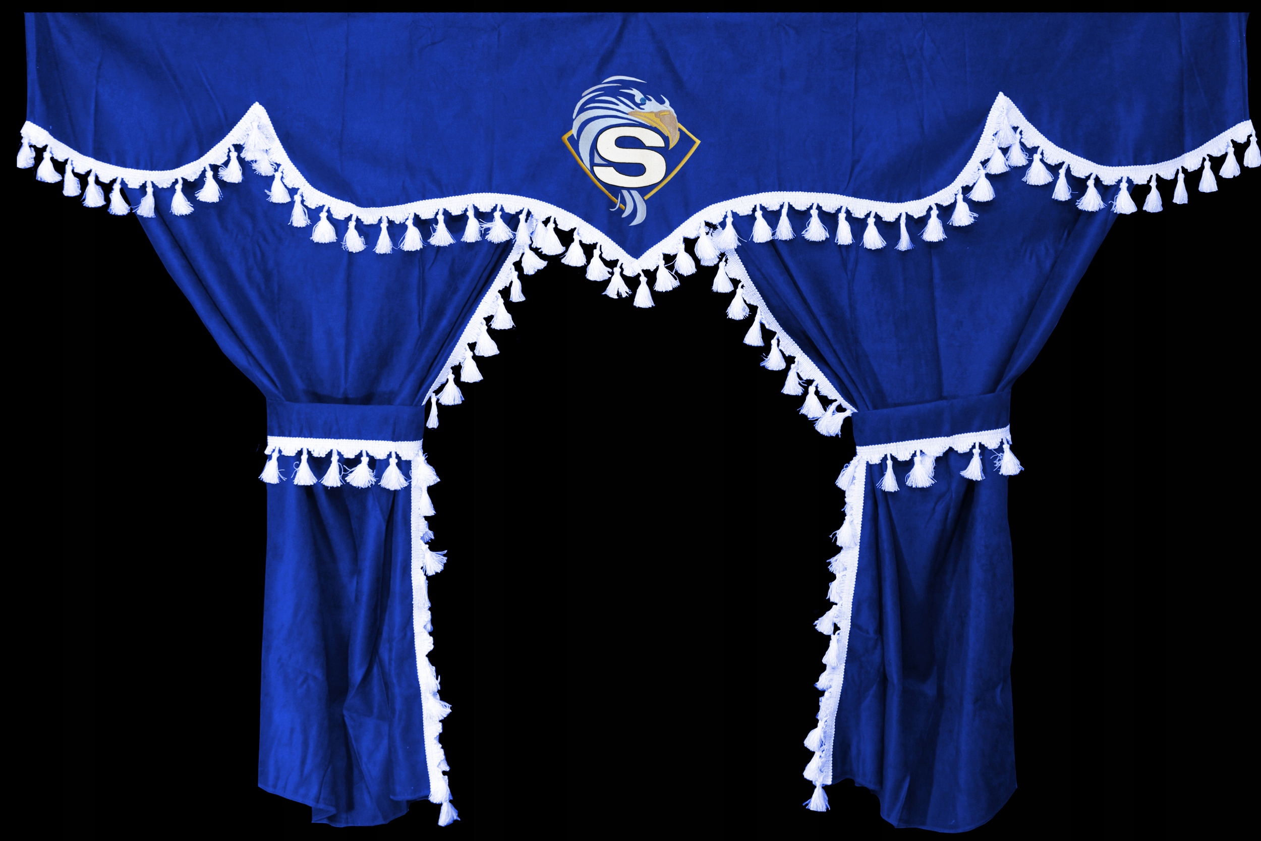 ZASŁONY SZYB FIRANY DO KABINY TIR SCANIA R KOMPLET